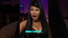 her impressions are on point #nickiminaj #shorts #viral #usa  #fyp #entertainment