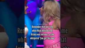 When Nicki Minaj Helped Ariana Grande Insta arianagrandiossa #shorts