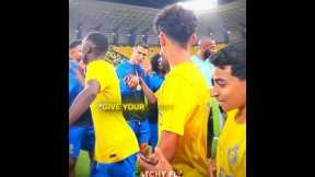 Ronaldo needs to hesitate ☠️😂 || #ronaldo #cristianoronaldo#cr7 #footballshorts #alnassr #funny #fyp
