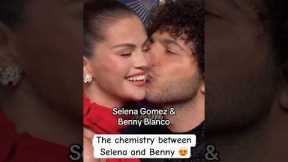 The chemistry between Selena and Benny 😍#selenagomez #bennyblanco #couples #celebrity #love #fypシ