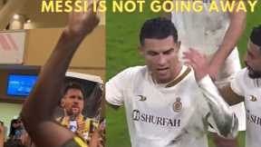 Messi Chants Make Ronaldo Go Crazy