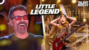 The 11-Year-Old Guitarist Who Got TWO Golden Buzzers! | Britain's Got Talent