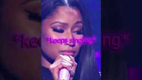 Backup Singer Took OVER Nicki Minaj's Show! 🤣🎶