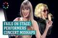 Fail on stage: celebrities undone by