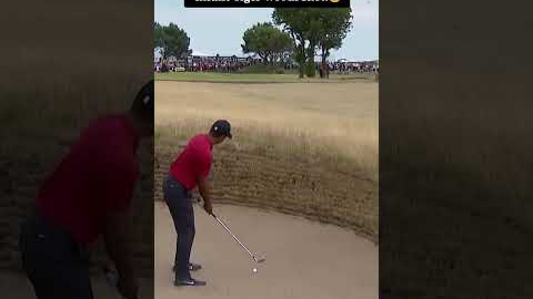 Tiger Woods insane shot #tigerslam #tigerwoods #hansworldtv #golf #golfer
