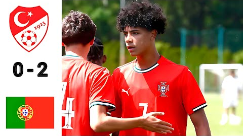 Turkey 0 X 2 Portugal U16.Cristiano Ronaldo Junior🔥 Extended Highlights & All Goals [30/10/2025]