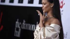 Rihanna Honors Grandparents at Diamond Ball