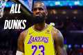 Every LeBron James Dunk Of The