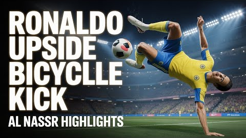 Al Nassr Highlights | Cristiano Ronaldo Stunning Bicycle Kick Goal | Full Match Moments