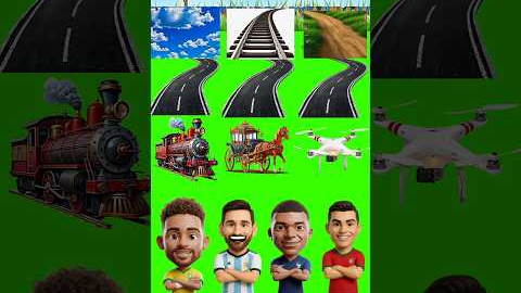 Did Neymar Messi Mbappe Ronaldo choose the wrong home? #cartoon #shorts #viral #ধাধা