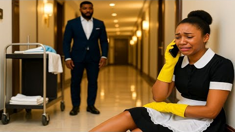 Billionaire Sees Young Hotel Cleaner Crying in the Hallway — You Won’t Believe What Happened Next…