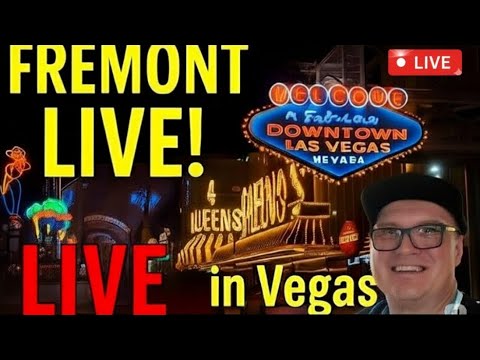 🚦 LIVE 🎤 Las Vegas 🔴 LIVE 🎶 MUSIC PARTY 🌟 Fremont Street 🎸Come JOIN the FUN VIBES! #subscribe