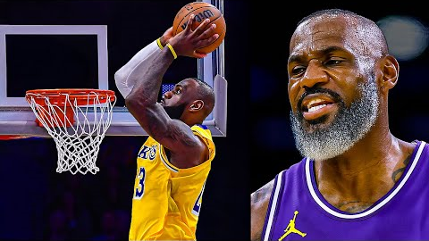 LeBron James Oldest Player in the NBA 🐐 2025 Highlights