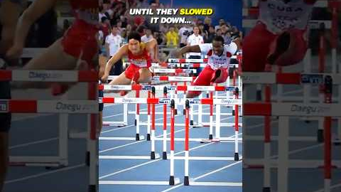The audacity to hug him after this!😳 #athletics #sports #track #hurdles #cheating