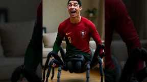 RONALDO JUST WANTED A LOLLIPOP🍭 | FUNNY FOOTBALL MOMENT🍭 #Ronaldo#messi #spiderman  #lollipop