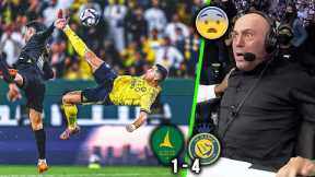 CRISTIANO RONALDO Scores INSANE Bicycle Kick! Commentators GO CRAZY