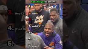 The Funniest Fan Interactions in Sports History 😂🔥 #nba #sports #fans #funny