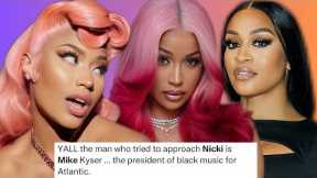 ‼️Atlantic Executive BEGGING for Nicki Minaj pleas and Blames Rah Ali! Rah’s 30 million dollars tea.