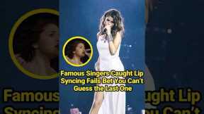 6 Famous Singers Caught Lip Syncing Fails#celebrity #SelenaGomez #DuaLipa #Beyoncé #KirkoBangz
