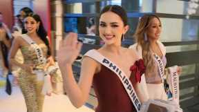 OFFICIALLY SASHED! Miss Universe Delegates Get Their Official Sashes 