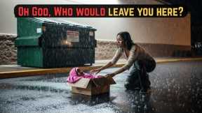 Homeless Young Woman Picked Up Baby girl is Rich Man's Long-Lost Son! She Receives Countless Wealth