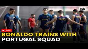 Ronaldo Portugal Training LIVE: Cristiano Ronaldo Trains with Portugal Ahead of Ireland Qualifier