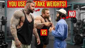 BODYBUILDERS VS CLEANER  | Anatoly GYM PRANK #53