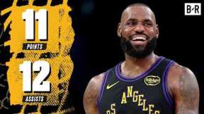 LeBron James Drops Double-Double in Year 23 Debut 👑