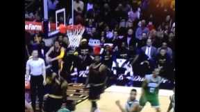 LeBron James Dunk Fail
