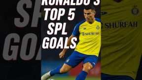 🔥Ronaldo’s Top 5 UNREAL Goals in the Saudi Pro League — He’s Still Different! #ronaldo #football