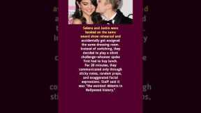 Selena and Justin were booked on the same award show #selenagomez #justinbieber #shortsfeed #shorts