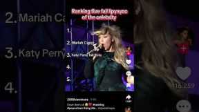 5 fail lip sync of the celebrity