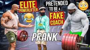anatoly pretend to be a beginner 🥸😂 #shorts #funny #gym #reaction #prank