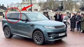Unexpected Range Rover Enters Buckingham Palace - Cameras Out!