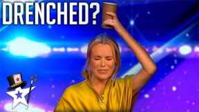 Comedy Magician Tricks Judge on Stage! | Britain's Got Talent | Magicians Got Talent