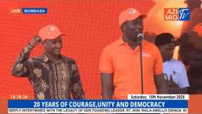 “This might be my last address as an ODM member”—Babu Owino Delivers ROUSING Speech at ODM@20