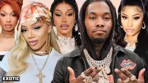 Offset HUMILATES CardiB again🤯Nicki Minaj gets her flowers! Megan & Glorilla Battle🍵