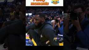 LeBron James funny moments 🤣😅😂 #basketball #dunk #nba #shorts