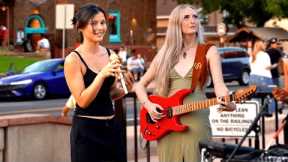 She Grabs My Guitar and This Singer Shocks The Crowd With Hallelujah 