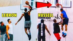 LeBron James, Russell Westbrook & NBA Players DUNK CONTEST!