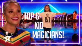 TOP 6 Young Magicians on Britain’s Got Talent!
