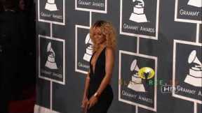 Rihanna on the Red Carpet 2012 Grammy Awards | HD 1080i