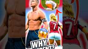 Here’s the REAL difference between Cristiano Ronaldo and Alisha Lehmann 😱 #ronaldo #cr7 #soccer