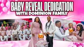 Finally Luxe Reveal Dedication with Dominion family | The WaJesus Family