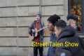 Street Show -Street Performer singing 