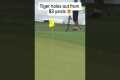 Beautiful hole out from Tiger #golf