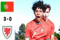 Portugal 3 x 0 Wales U16.Cristiano