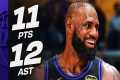 LeBron Drops DOUBLE-DOUBLE In Season