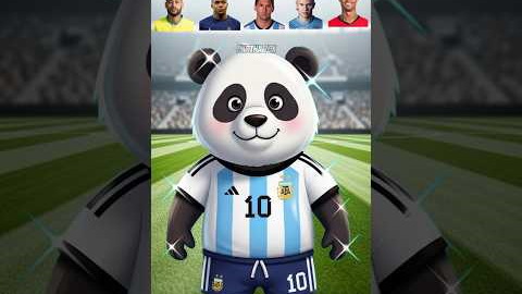 Messi vs Ronaldo vs Haaland vs Mbappé vs Neymar 🤯🔥 | Football Legends #Shorts