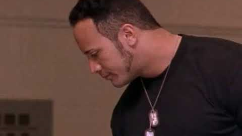 Dwayne The Rock Johnson in The Net TV series (1998-1999) - SCENE 1  -  first tv movie appearance